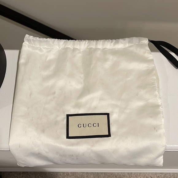 Gucci Black Leather Double GG Belt main image 4